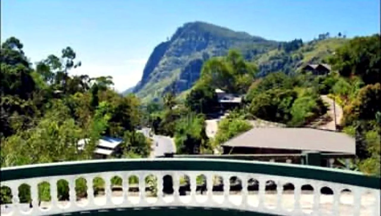 Balcony of the double mountain view room